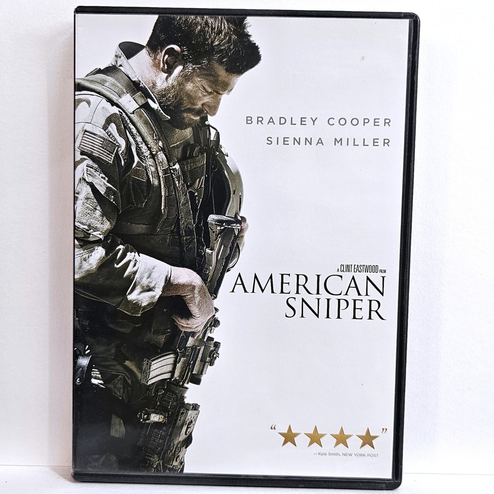 American Sniper DVD Clint Eastwood‎ Bradley Cooper Navy SEAL War Drama Movie